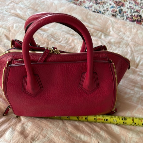 Rebecca Minkoff pink Perry satchel. Great used condition. - Picture 5 of 13